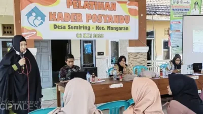 Pelatihan Kader Posyandu: Langkah Desa Semiring Tekan Stunting Bersama Kepala Desa dan Bidan