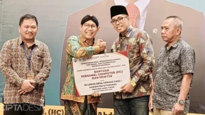 Desa Trebungan Terima Bantuan Sarpras RKDD Dari Kementerian Desa