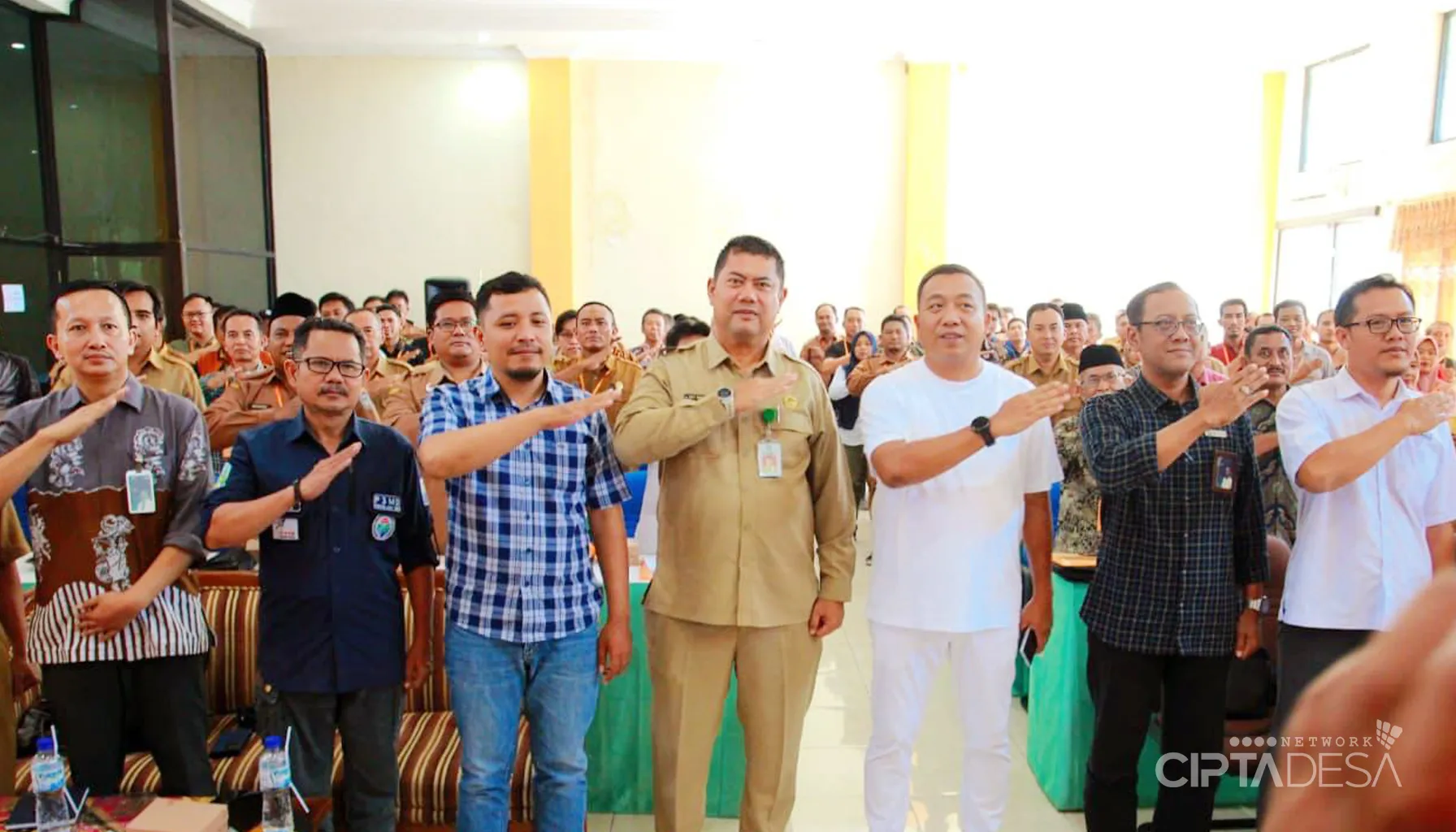 Kolom Cipta Desa bupati kepala dinas koperindag tapm situbondo