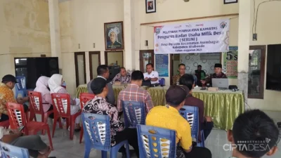 Perkuat Ekonomi Desa, Pengurus BUMDes Seruni Ikuti Pelatihan Peningkatan Kapasitas