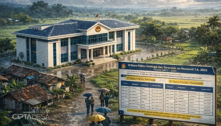 Jurang Lebar Kemandirian Desa: 10 Desa dengan Pendapatan Tertinggi dan Terendah