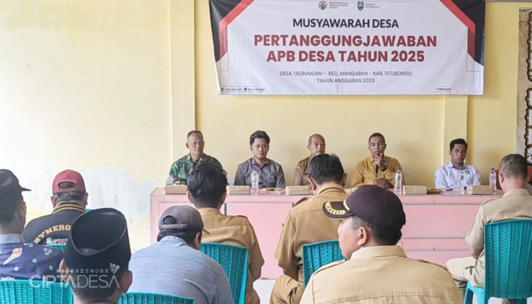 Transparansi Rp2 Miliar: Pemdes Trebungan Sahkan Pertanggungjawaban 2025