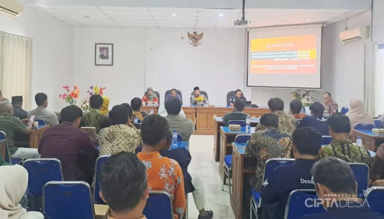DPMD Situbondo Perketat Validasi Pemeringkatan BUMDesa, Pastikan Akurasi Data Sebagai Dasar Kebijakan Strategis