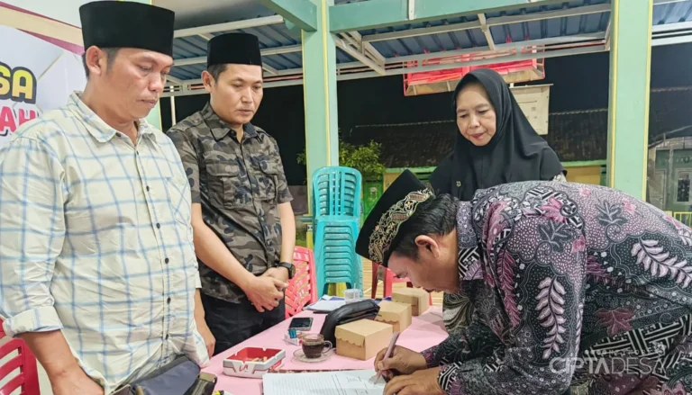 Diapresiasi Kecamatan! Pemdes Gebangan Gaspol Susun RKP Desa 2027, BPD Soroti Isu Stunting hingga UMKM