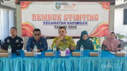 Tercatat 33 Anak Stunting, Camat Kapongan Warning Lintas Sektor dan Desak Evaluasi Total Data eHDW!