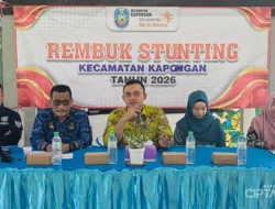 Tercatat 33 Anak Stunting, Camat Kapongan Warning Lintas Sektor dan Desak Evaluasi Total Data eHDW!