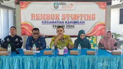Tercatat 33 Anak Stunting, Camat Kapongan Warning Lintas Sektor dan Desak Evaluasi Total Data eHDW!